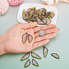 Transparent Resin Wing Pendants Set RESI-TAC0021-01A-5