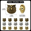 24Pcs 3 Colors Tibetan Style Alloy Beads FIND-YW0006-17-2