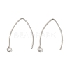 316 Surgical Stainless Steel Earring Hooks STAS-P336-07B-P-1