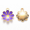 Alloy Enamel Pendants X-ENAM-S121-116D-1