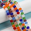 Transparent Glass Beads Strands EGLA-A034-M6mm-63-1