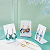 10Pcs Acrylic Earring Stands Displays EDIS-PH0001-16-2