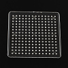 Square ABC Plastic Pegboards used for 5x5mm DIY Fuse Beads X-DIY-Q009-10-2