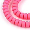 Handmade Polymer Clay Beads Strands CLAY-N008-10-3