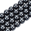 Olycraft Non-magnetic Synthetic Hematite Beads Strands G-OC0001-46-1