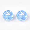 Transparent Acrylic Beads X-TACR-N002-04C-2