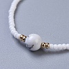 Nylon Thread Braided Beads Bracelets BJEW-JB04346-10-2