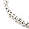 Synthetic Hematite Beads Energy Stretch Bracelet for Teen Girl Women BJEW-JB07033-01-5