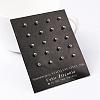 Tarnish Resistant 304 Stainless Steel Ball Stud Earrings EJEW-2224-3mm-P-2