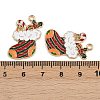 Christmas Theme Alloy Enamel Pendants LS-ENAM-C031-01G-03-3