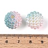 Imitation Pearl Acrylic Beads OACR-T004-15mm-03-2