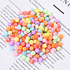 Opaque Acrylic Beads MACR-YW0001-18G-5