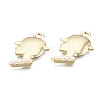 Alloy Pendants PALLOY-T077-104LG-FF-3