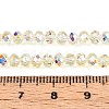 Transparent Glass Beads Strands EGLA-N016-4mm-05-4