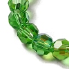 Electroplate Transparent Glass Beads Strands LS-EGLA-A035-T8mm-L11-3
