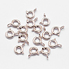 925 Sterling Silver Spring Ring Clasps STER-K167-076D-RG-1
