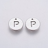 Non-Tarnish 304 Stainless Steel Charms STAS-P212-15P-11-1