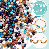  650Pcs 26 Styles Natural & Synthetic Mixed Gemstone Beads G-NB0004-48-4