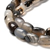 Natural Banded Agate Beads Strands G-D317-A01-07-4