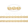 Brass Textured Cable Chains CHC-G016-08G-2