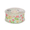 Floral Single-sided Printed Polyester Grosgrain Ribbons SRIB-A011-38mm-240875-2