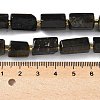 Natural Golden Sheen Obsidian Beads Strands G-N327-06-40-2
