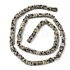 Natural Dalmatian Jasper Beads Strands G-A280-C07-01-4