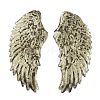 Computerized Embroidery Cloth Iron On Sequins Patches PATC-WH0001-30G-1