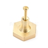Hexagon with Marble Pattern Brass Box Handles & Knobs DIY-P054-C03-3