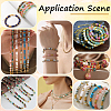 1 Strand Natural & Synthetic Mixed Stone Beads Strands G-PA0002-18-6