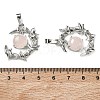 Natural Rose Quartz Pendants G-B194-01P-09-3