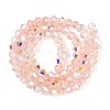 Transparent Glass Beads Strands EGLA-N021-4mm-05-2