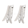 Brass Earring Findings KK-D108-01P-1