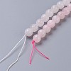 Natural Rose Quartz Beads Strands G-C065-10mm-3-2