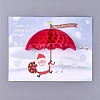 3D Christmas Pop Up Greeting Cards & Envelopes Set DIY-I029-05C-3