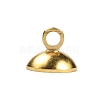 Alloy Bead Cap Pendant Bails PALLOY-WH0111-46G-1
