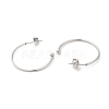 Non-Tarnish 304 Stainless Steel Stud Earring LS-EJEW-H134-02B-P-2