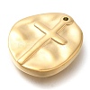 304 Stainless Steel Pendants X-STAS-P369-07G-2
