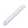 Handmade Opaque Acrylic Curb Chains AJEW-JB00564-11-3