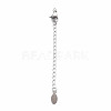 Tarnish Resistant 304 Stainless Steel Chain Extender X-STAS-N088-41P-2