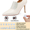 Gorgecraft 13 Pairs 13 Style PVC High Heel Stoppers Protector AJEW-GF0005-22A-4