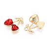Alloy Rhinestone Pendants PALLOY-T092-24G-2