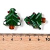 Christmas Themed Handmade Lampwork Beads XMAS-PW0001-201F-3