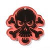 Halloween Translucent Acrylic Pendants OACR-B001-02A-2