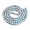 Baking Paint Glass Beads X1-DGLA-N012-8mm-06-2