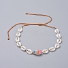 Adjustable Nylon Thread Braided Necklaces NJEW-JN02706-M-2