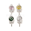 Glass Pendants KK-P260-08P-1