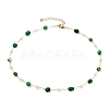 Nuggets Natural Gemstone Beaded Necklaces NJEW-JN03188-2