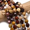 Natural Mookaite Beads Strands G-Z119-A07-02A-1