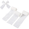 3 Bags 3 Style Polyamide Yarns Stretch Elastic Lace Trim OCOR-YS0001-07-1